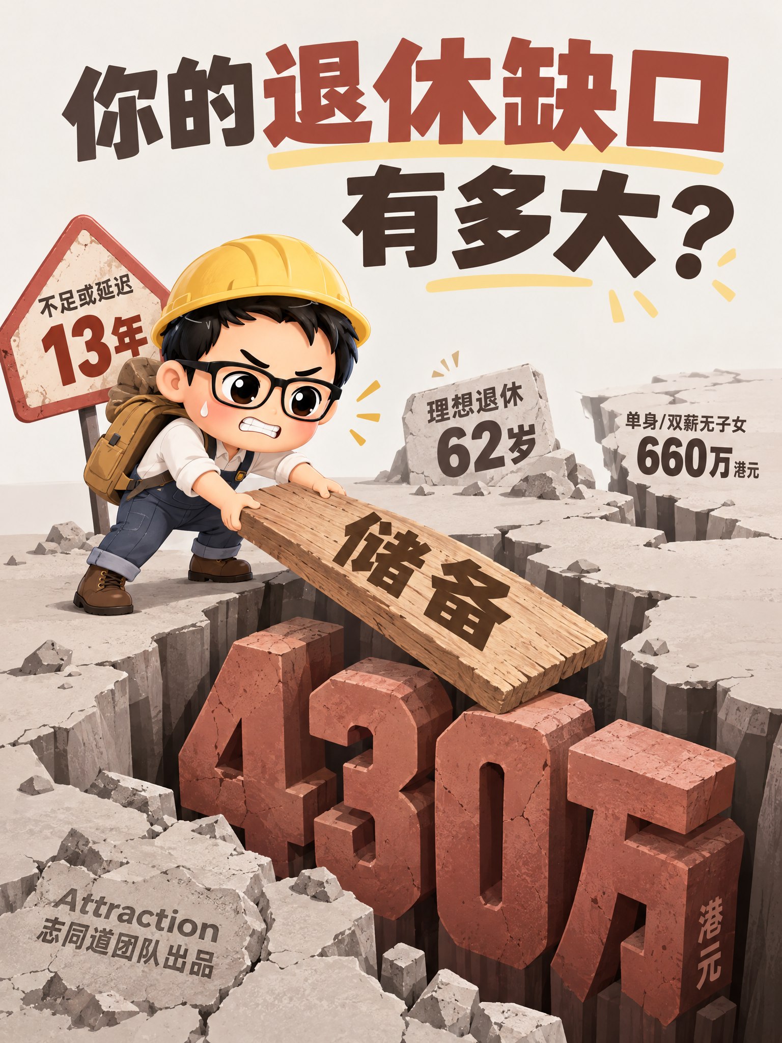 你的退休缺口有多大？算过了吗？