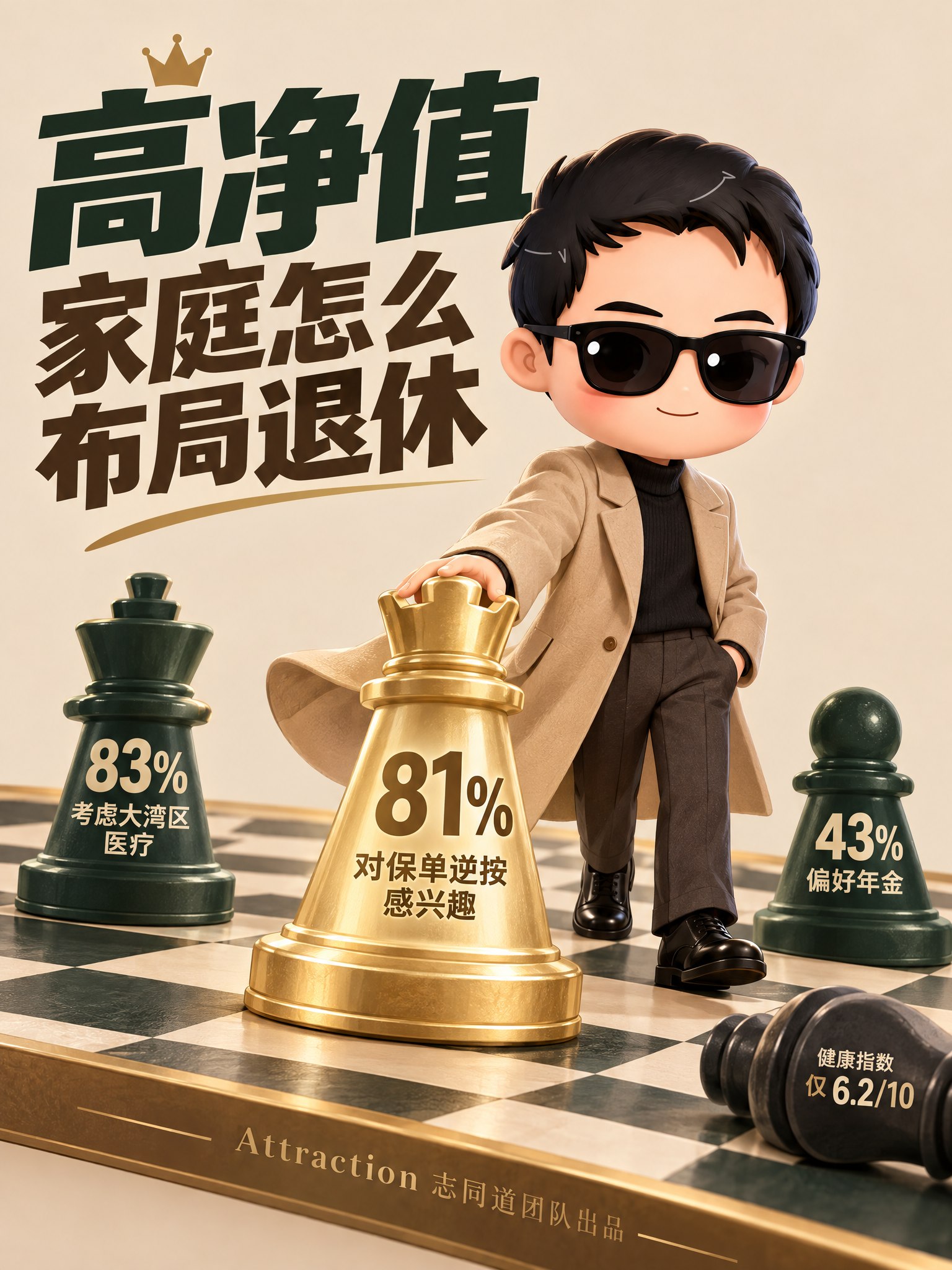 高净值人士退休更关注财富增值和健康